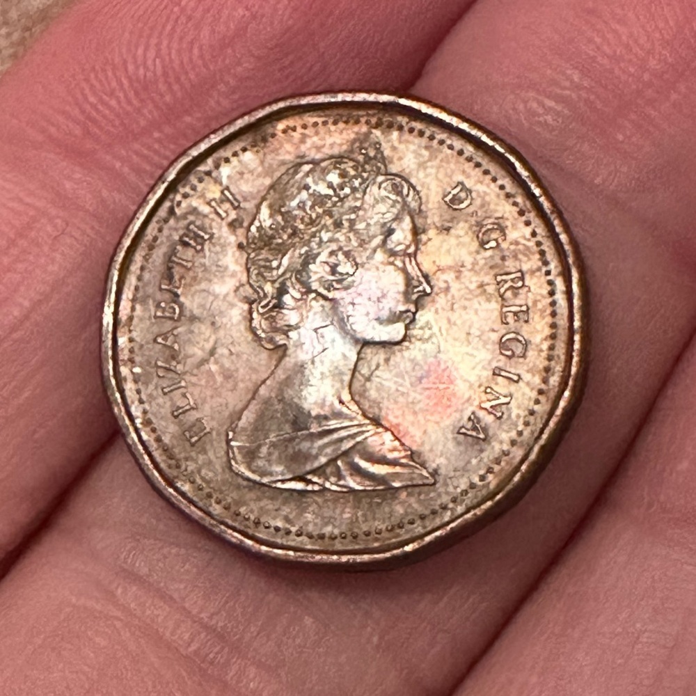 1987 Canada Queen Elizabeth  coin